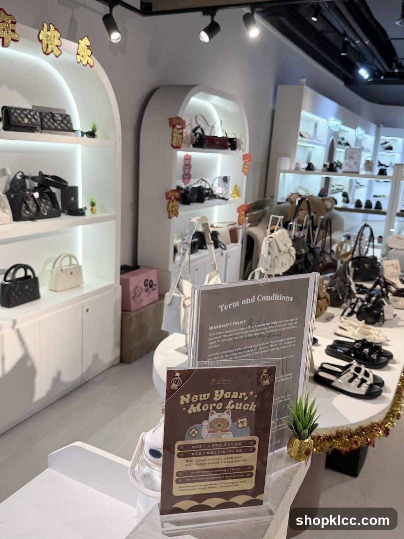 New Year Promotion Display