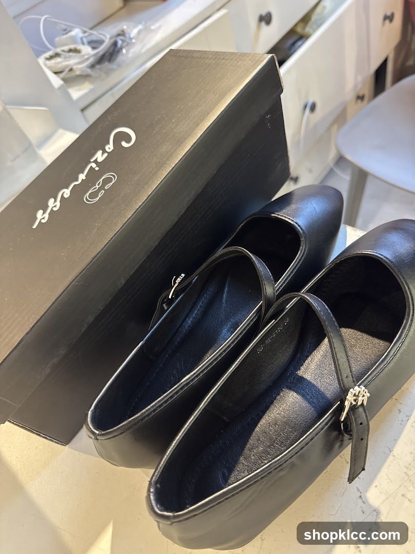 Black Ballet Flats