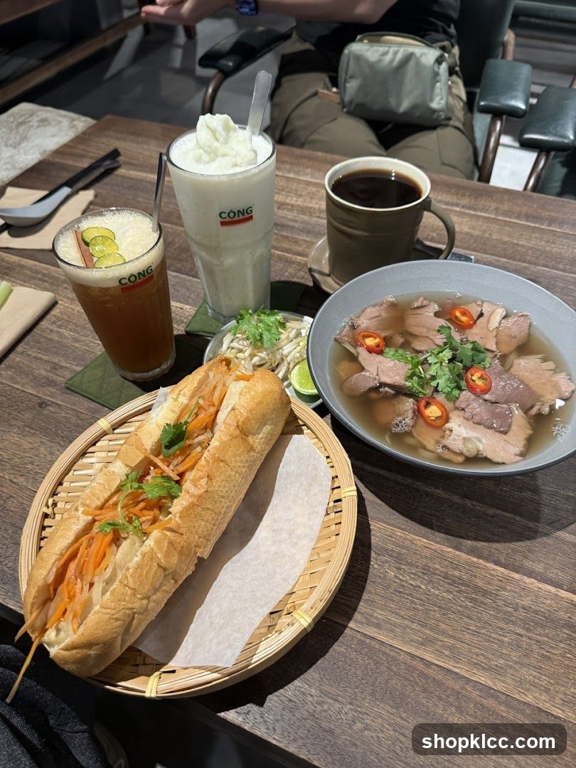 Vietnamese Food and Drinks