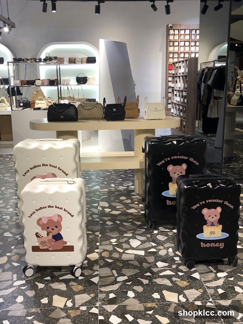 Luggage and Handbags Display