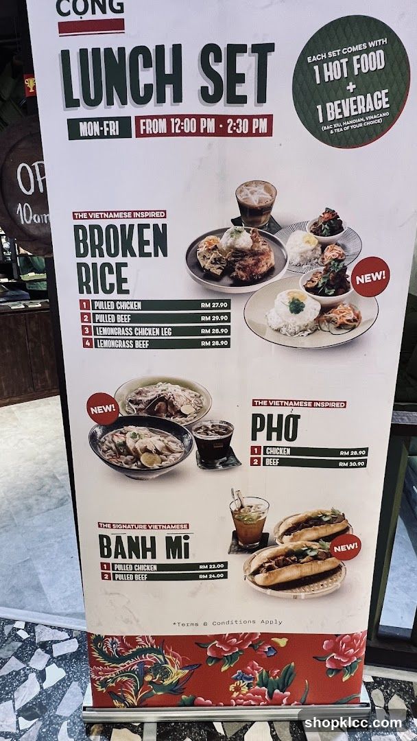 Lunch Set Menu