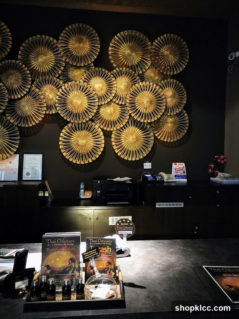 Spa Reception Desk