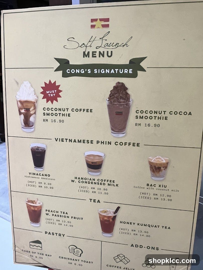 Soft Launch MENU