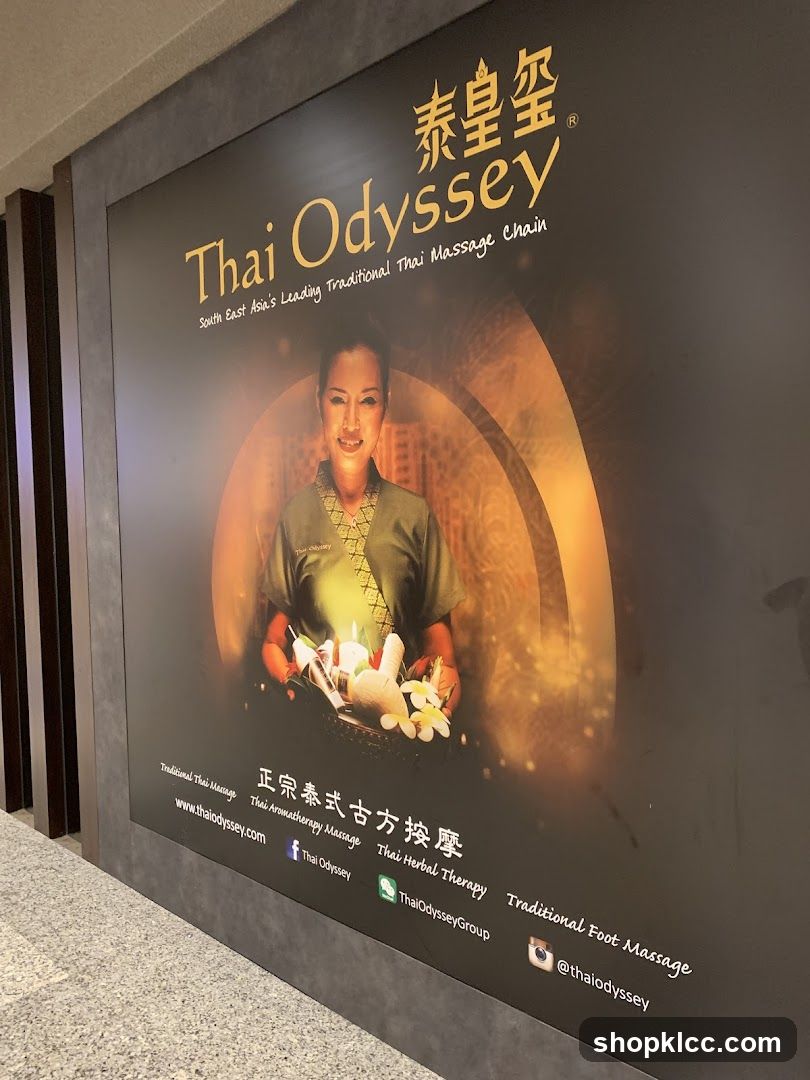 Thai Odyssey Massage Advertisement