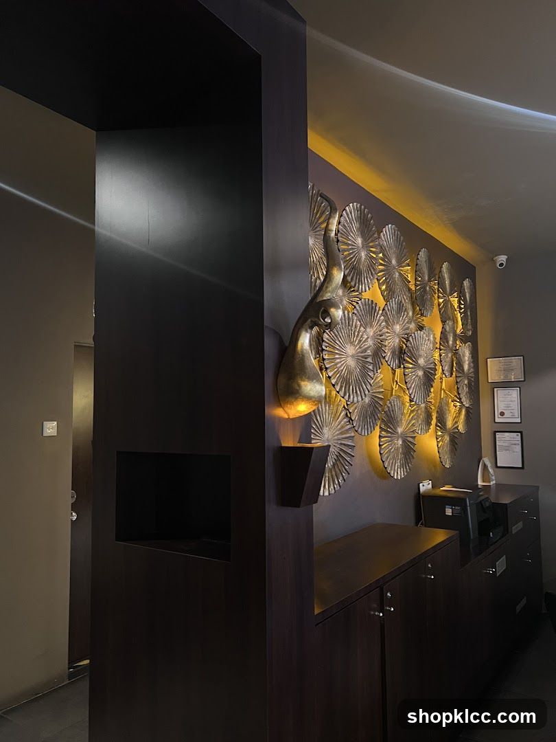 Spa Reception Area