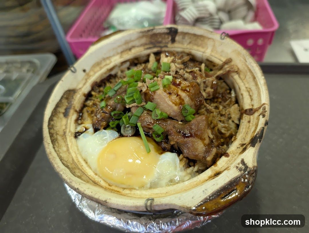 Claypot Rice with Egg