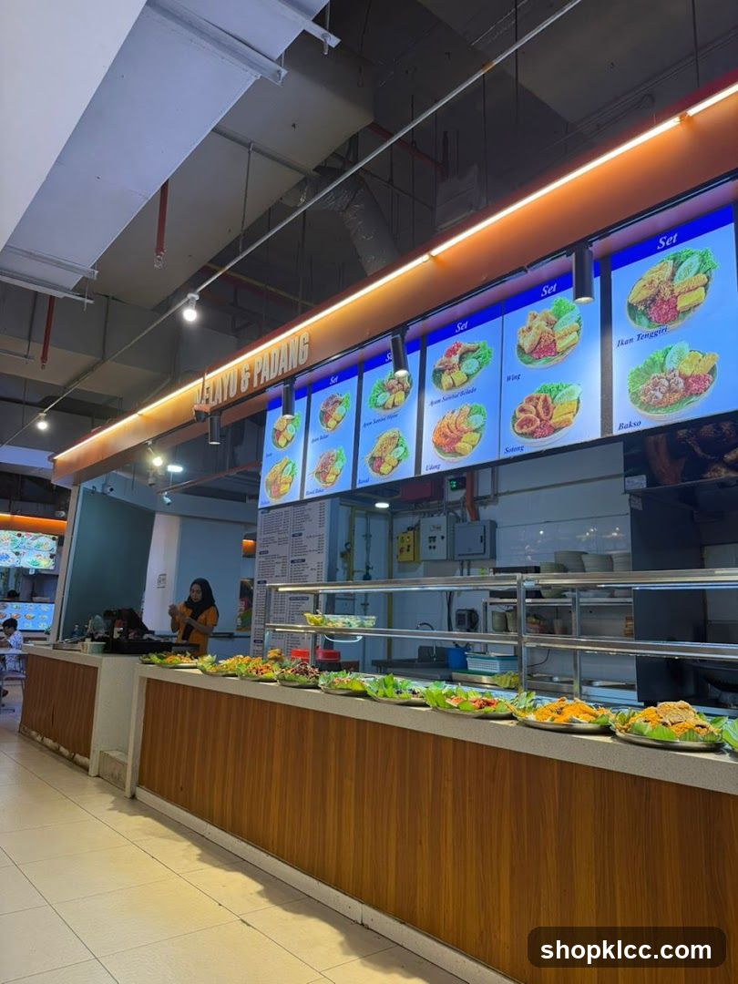 Food Stall Display