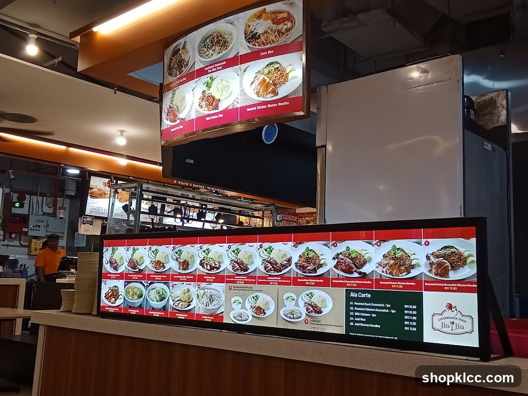 Food Menu Display
