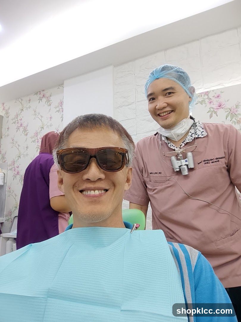 Dentist and Patient Selfie
