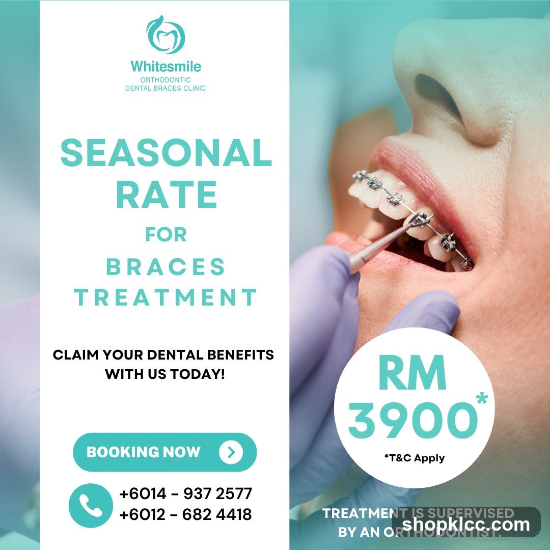 Seasonal Rate for Braces Treatment