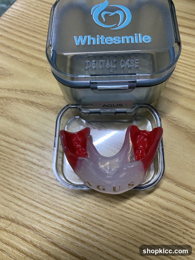 Whitesmile Dental Case with Mouthguard