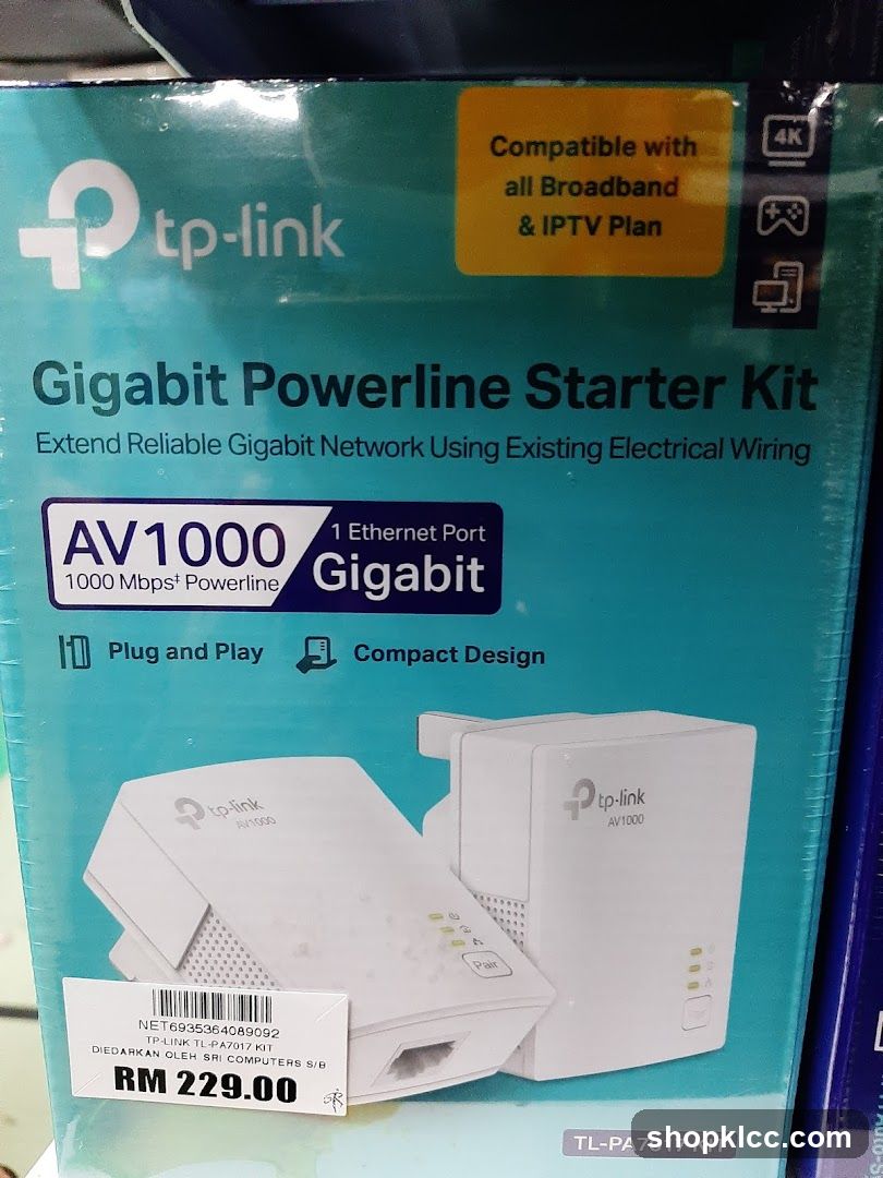 TP-Link Gigabit Powerline Starter Kit