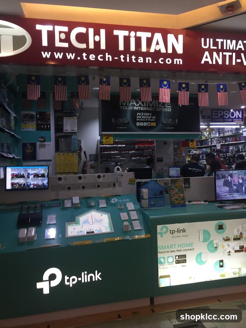 Tech Titan Store Display