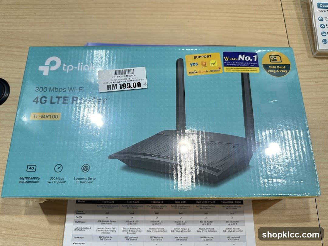 TP-Link 4G LTE Router
