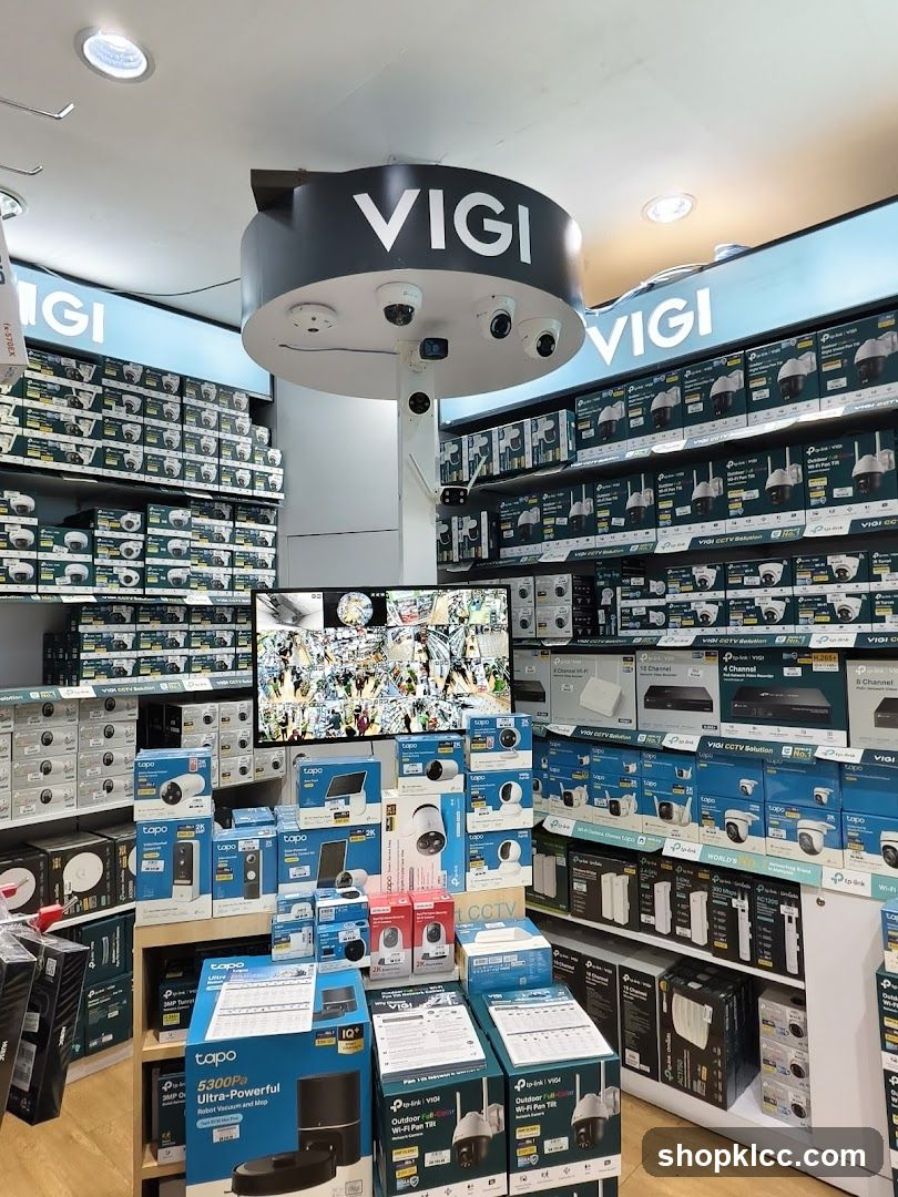 VIGI CCTV Store Display