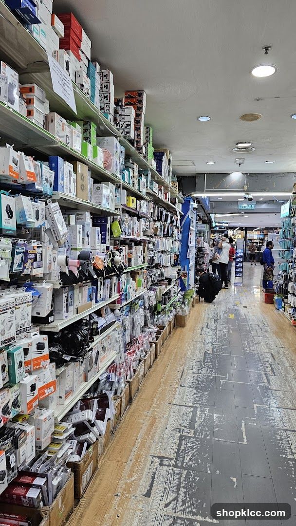 Electronics Store Aisle