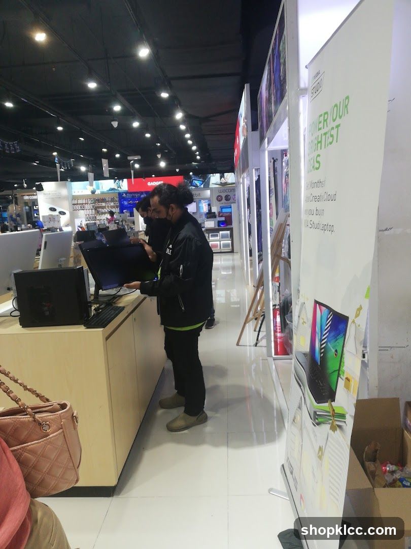 Electronics Store Display