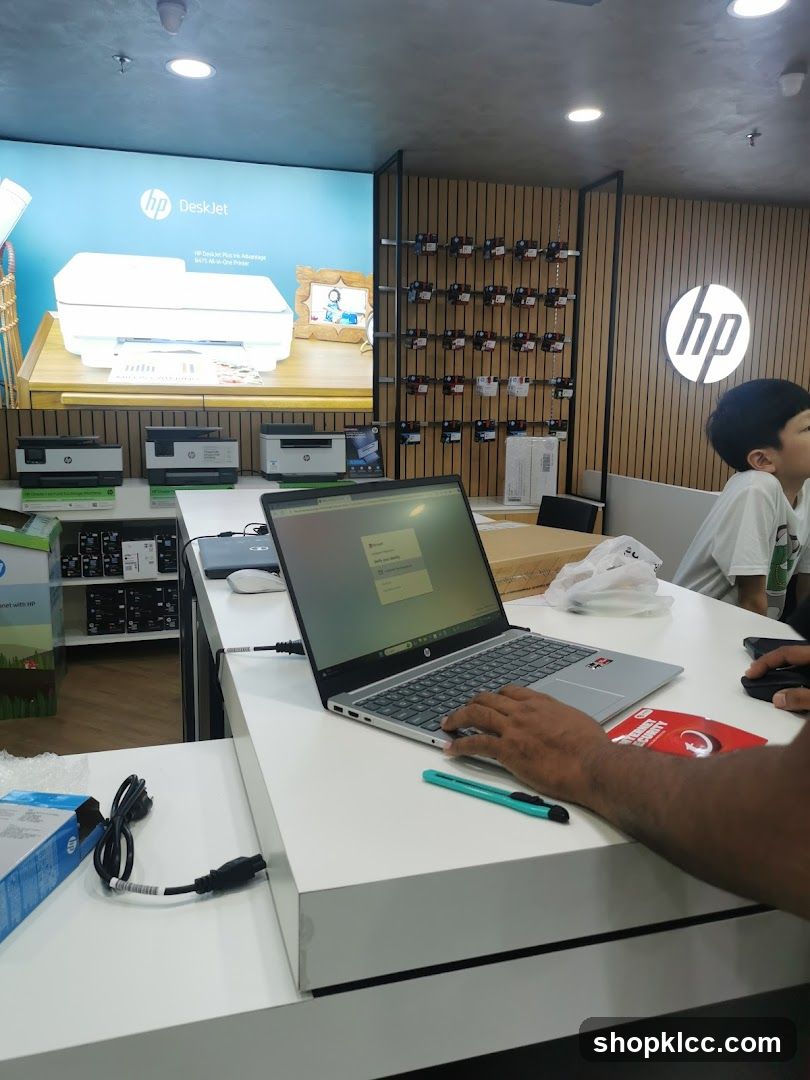 HP Store Display