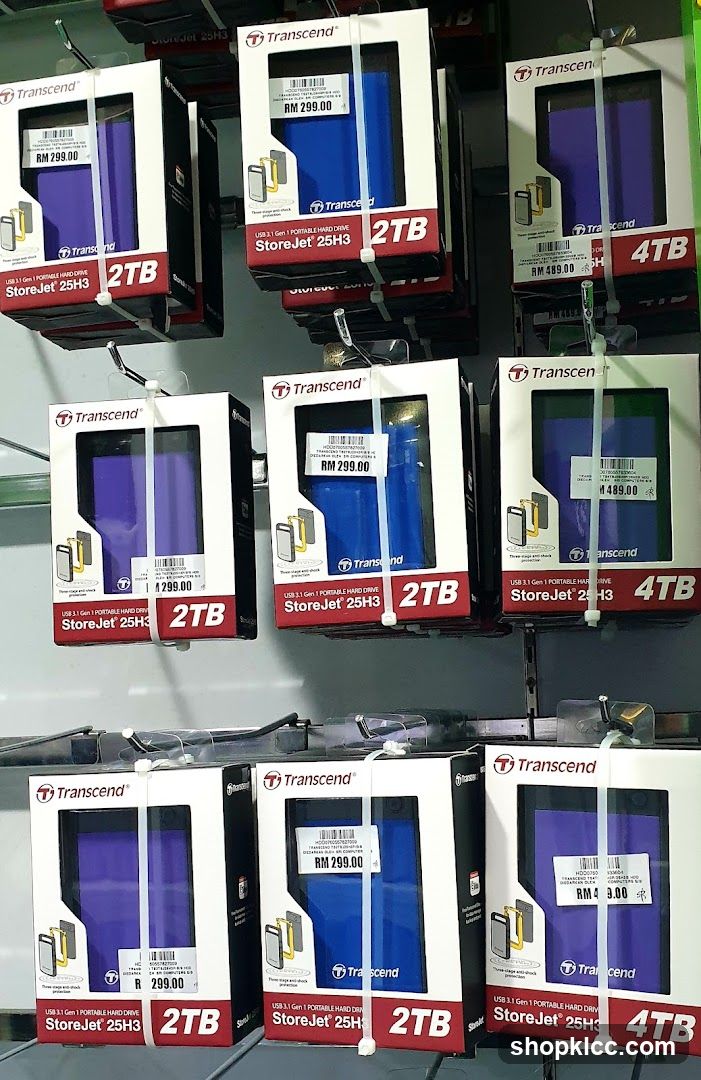Transcend StoreJet 25H3 Portable Hard Drives