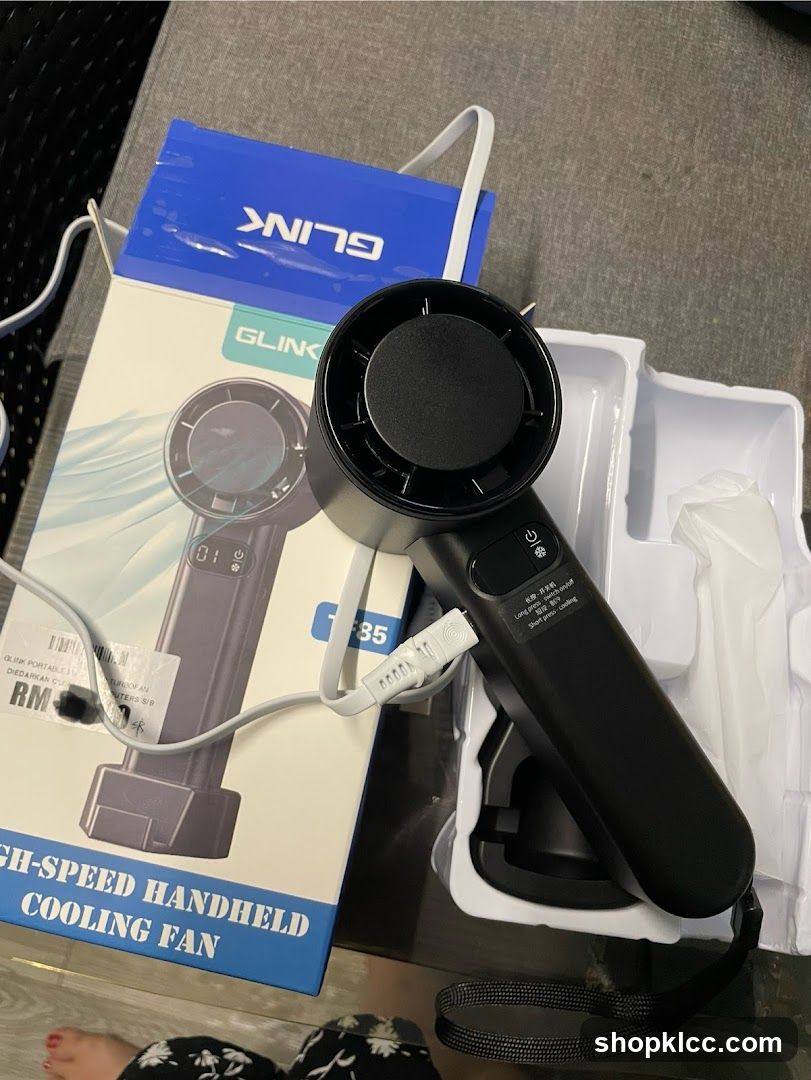 GLINK High-Speed Handheld Cooling Fan
