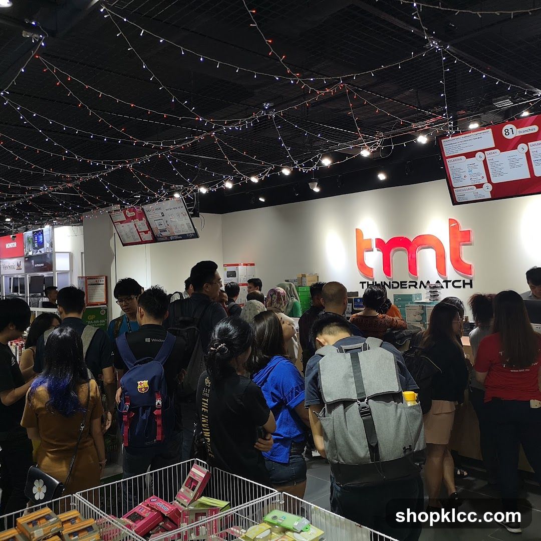 Electronics Store Interior