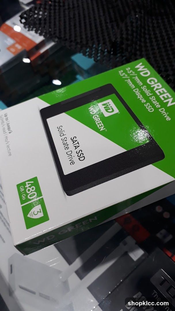 WD Green Solid State Drive Packaging