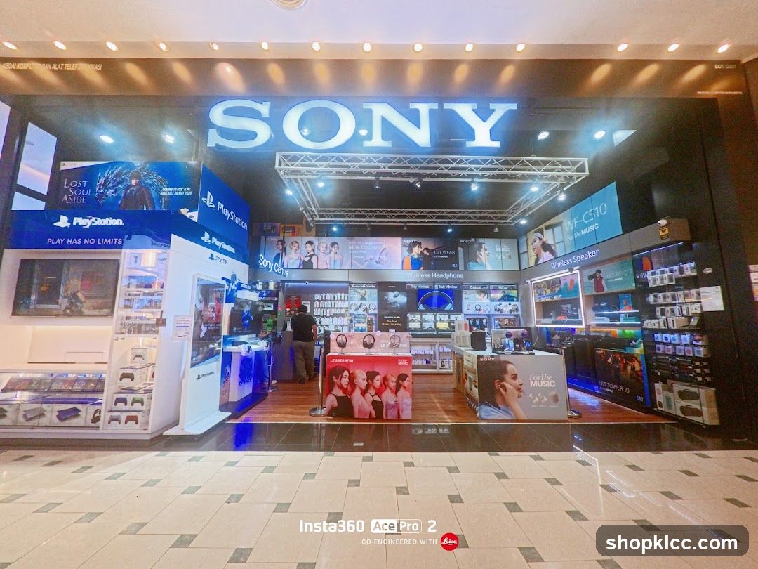 Sony Store Interior