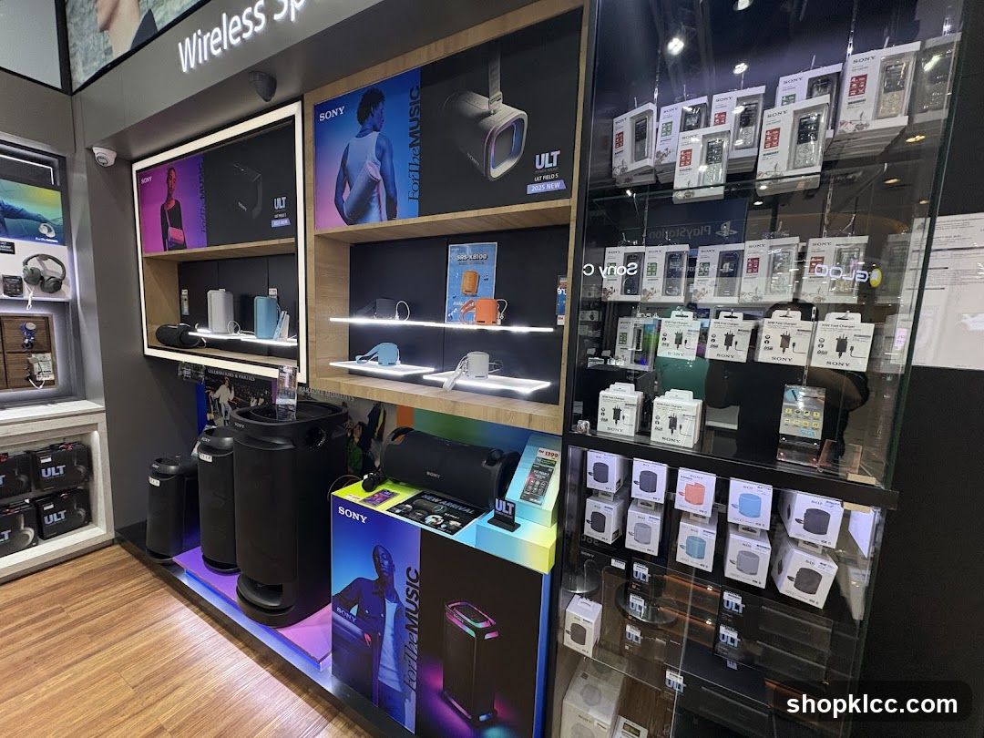 Sony Electronics Store Display