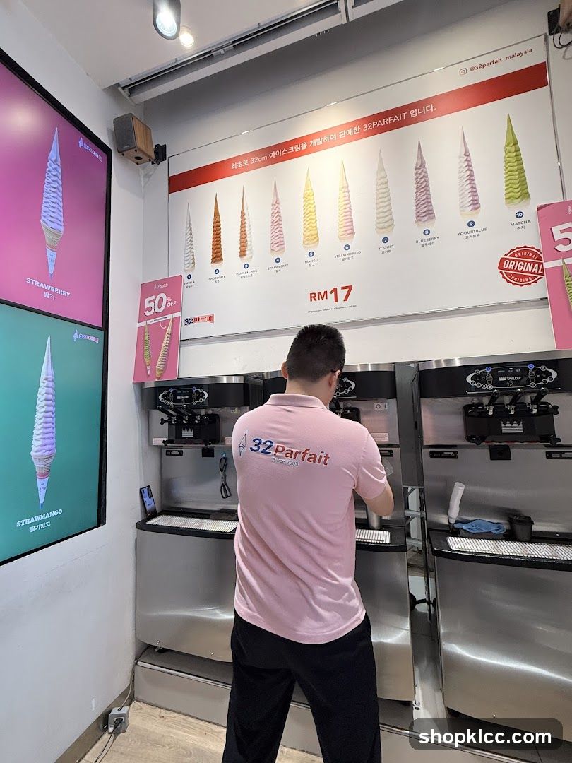 Ice Cream Shop Interior