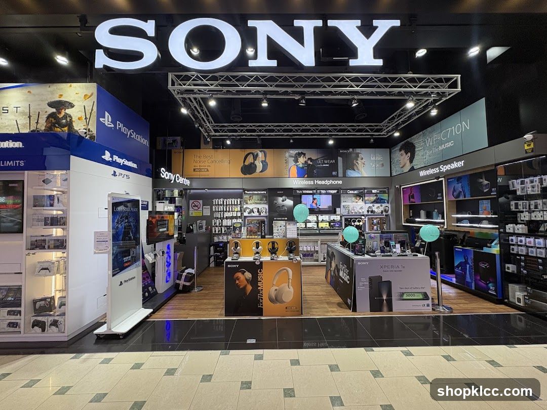 Sony Store Interior