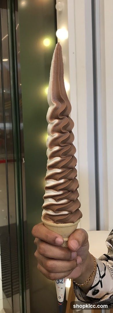 Swirl Ice Cream Cone