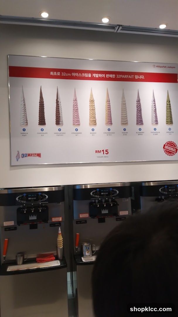 Ice Cream Cones Display