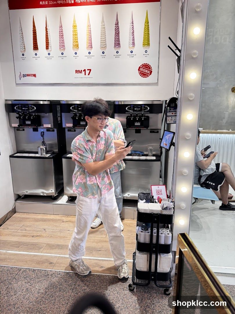 Ice Cream Shop Interior