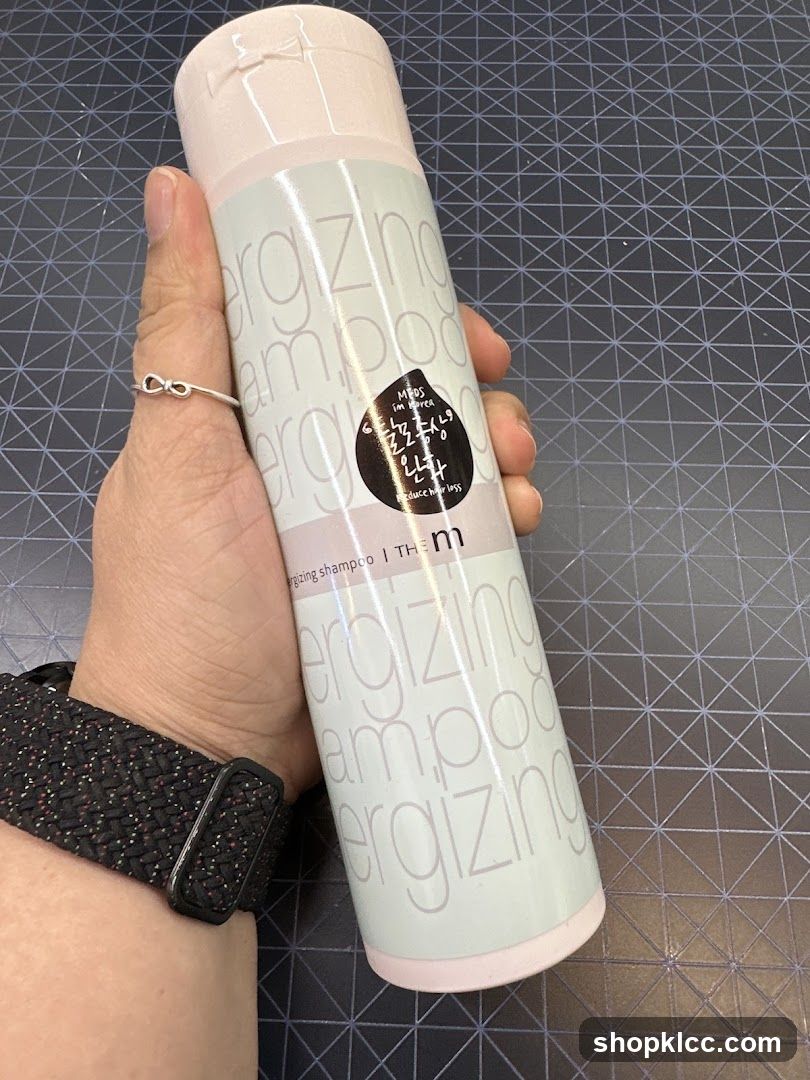 Energizing Shampoo Bottle