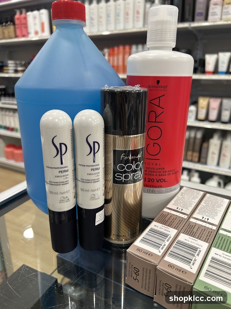 Hair Coloring and Perming Products