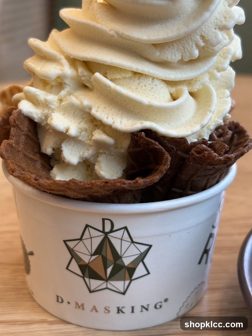 Soft Serve Ice Cream in a Cup