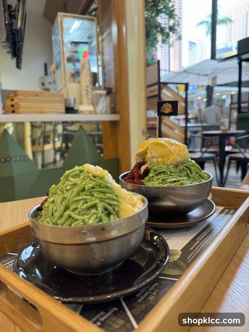 Desserts with Durian
