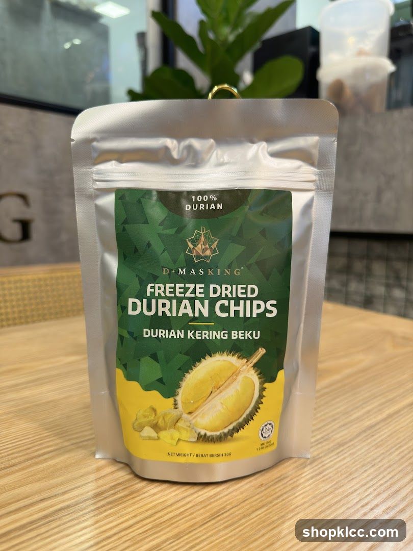 Freeze Dried Durian Chips