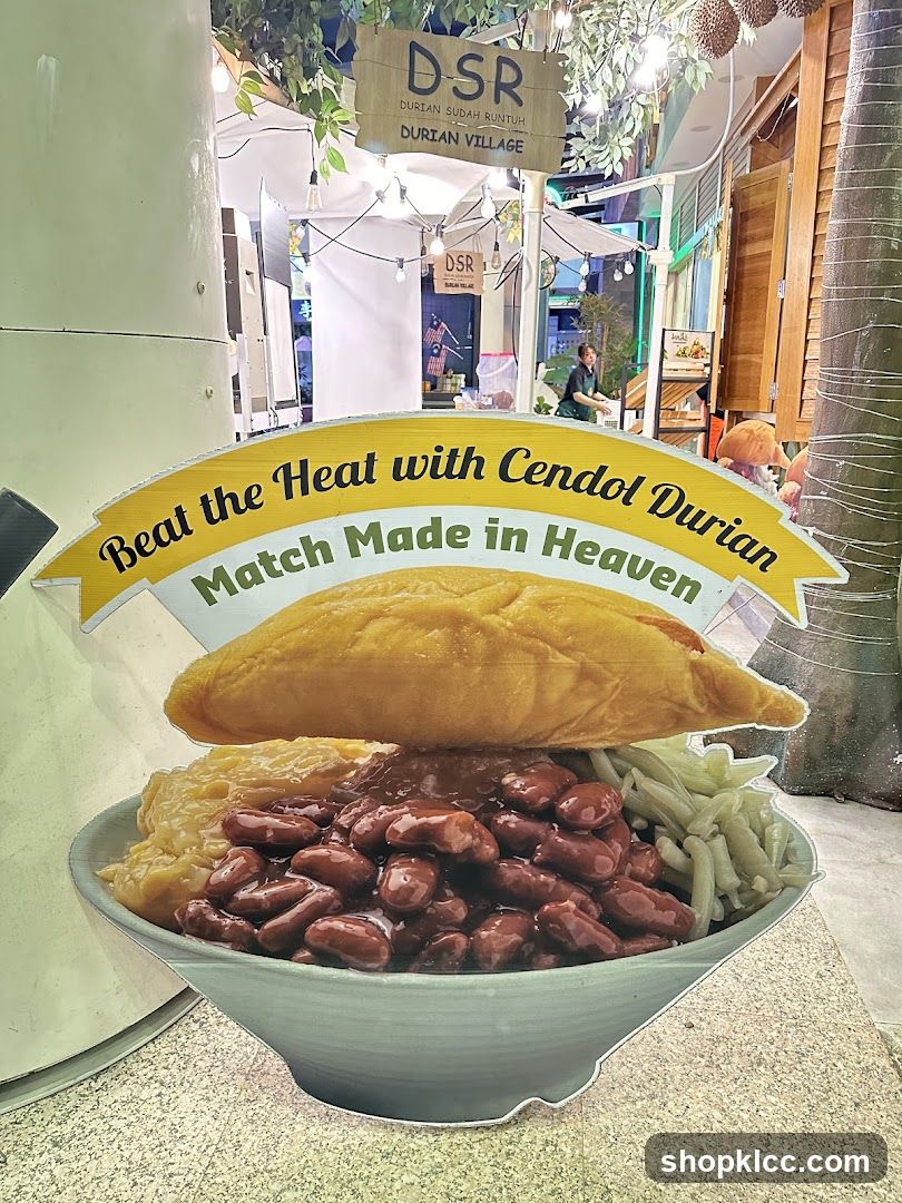 Cendol Durian Advertisement