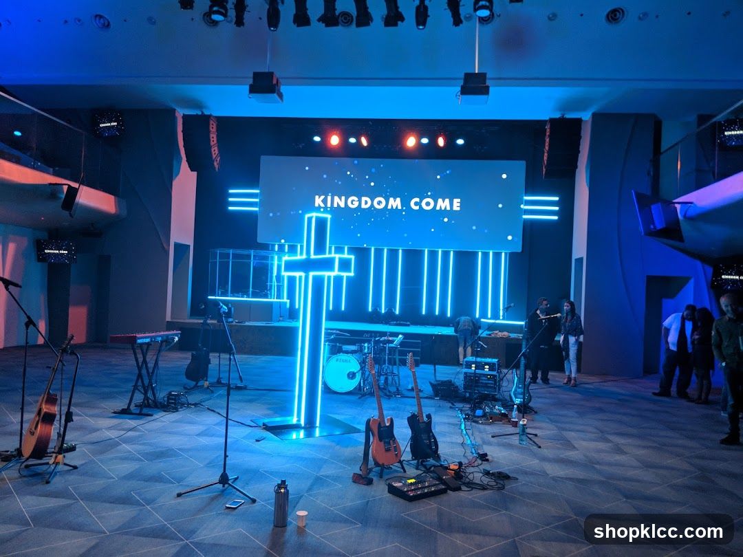 Church Stage Setup