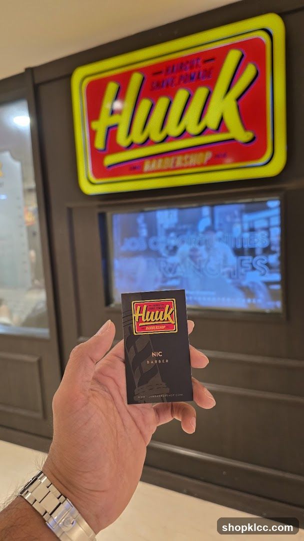 Business Card and Barbershop Sign