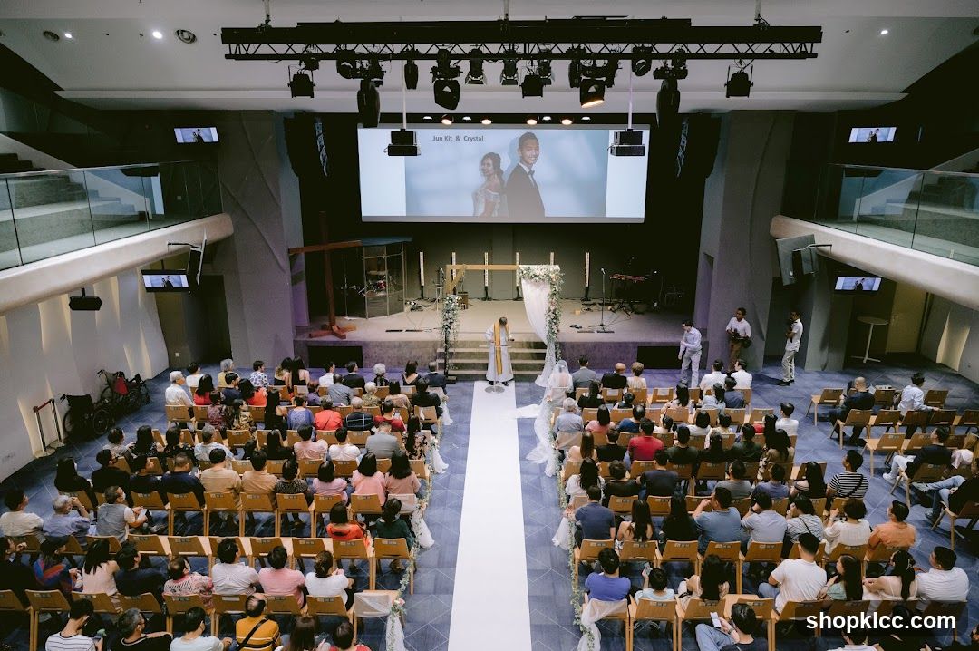 Wedding Ceremony in a Modern Venue
