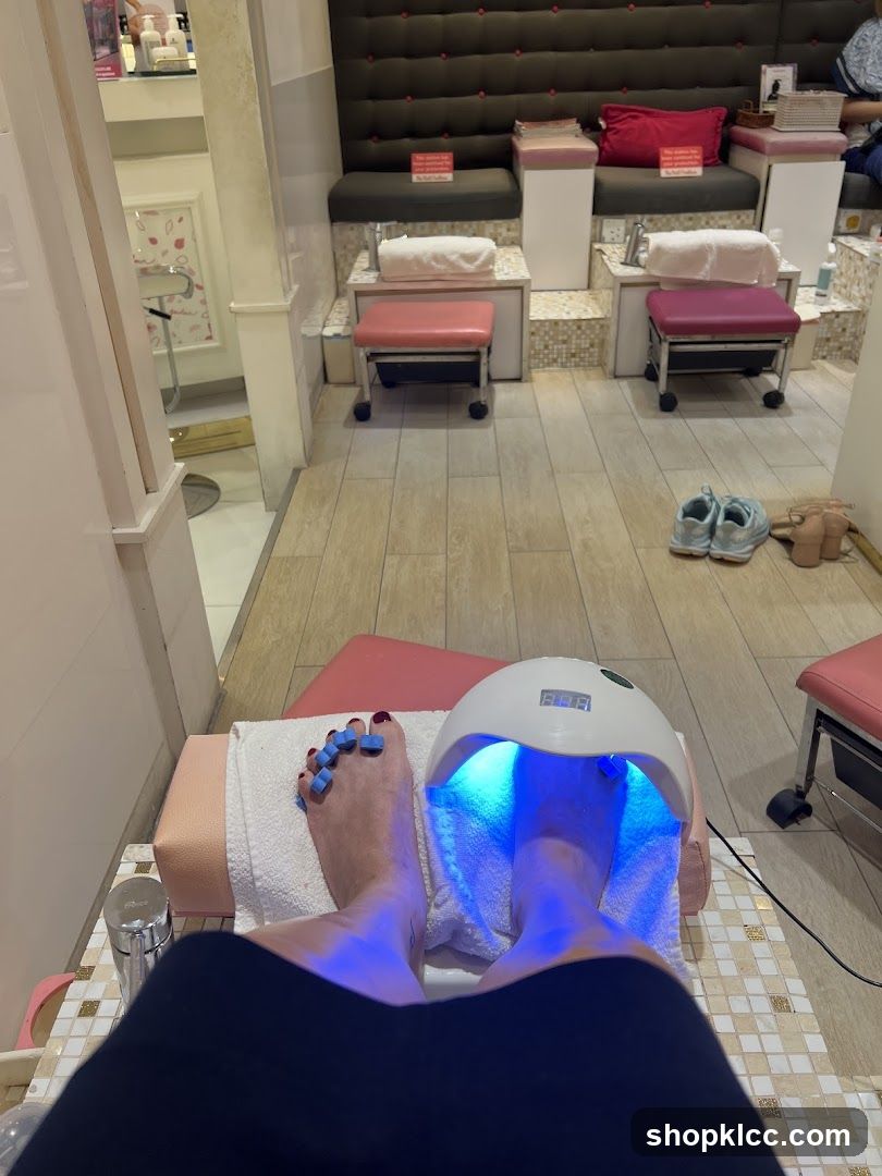 Nail Salon Pedicure Station