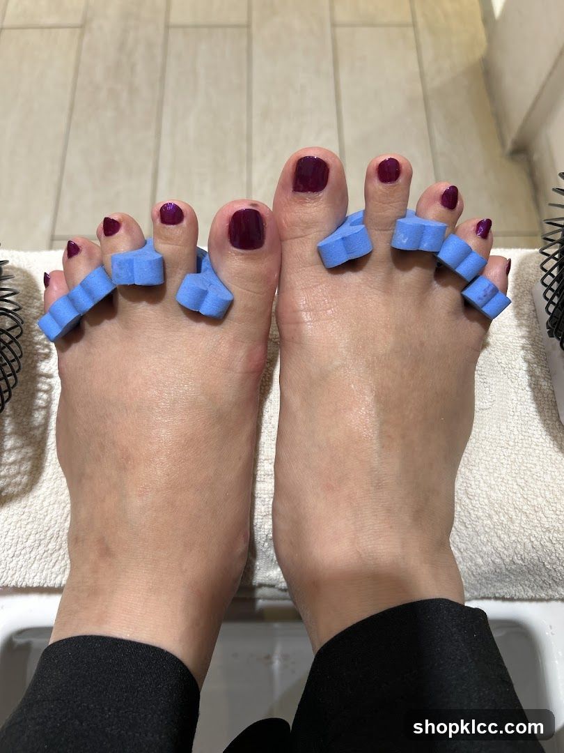 Pedicure Preparation