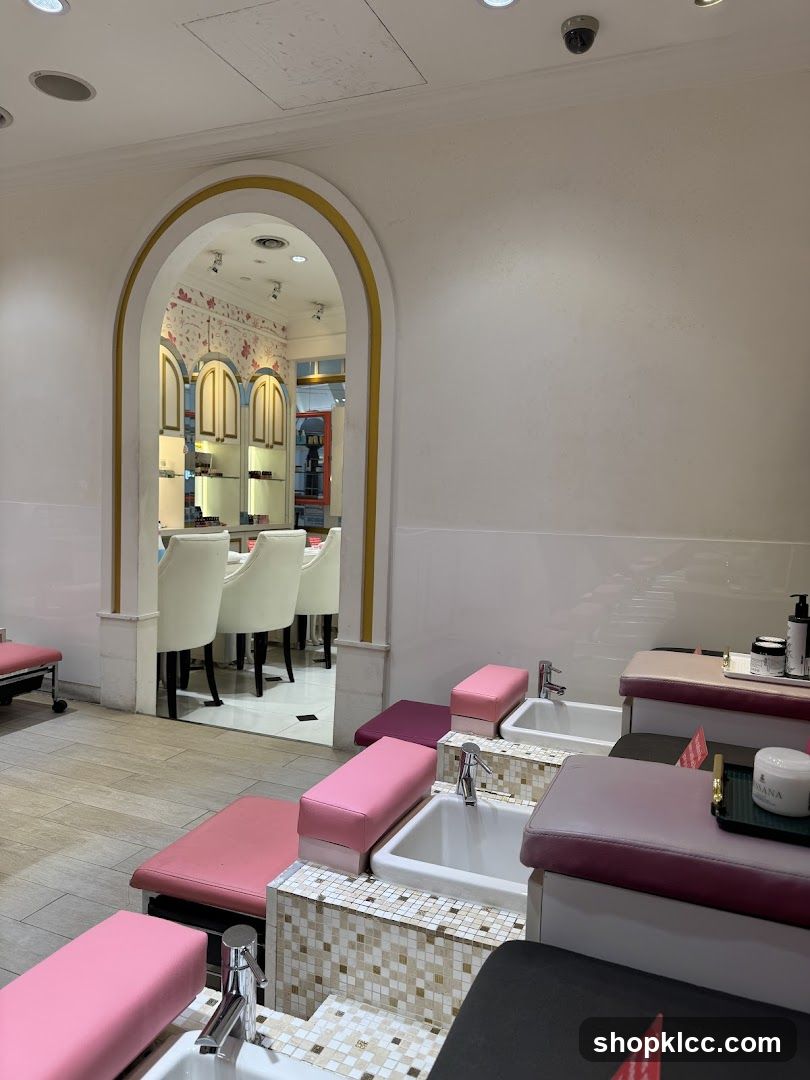Nail Salon Pedicure Stations