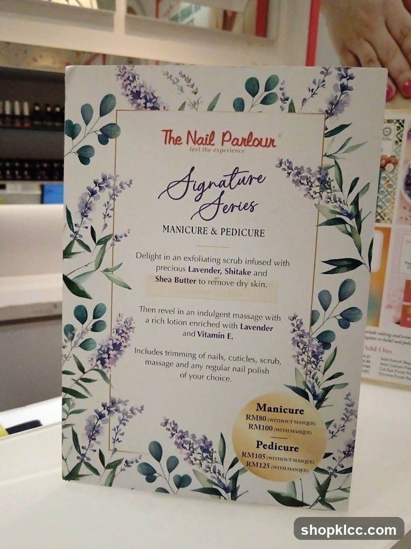 The Nail Parlour Signature Series Manicure & Pedicure