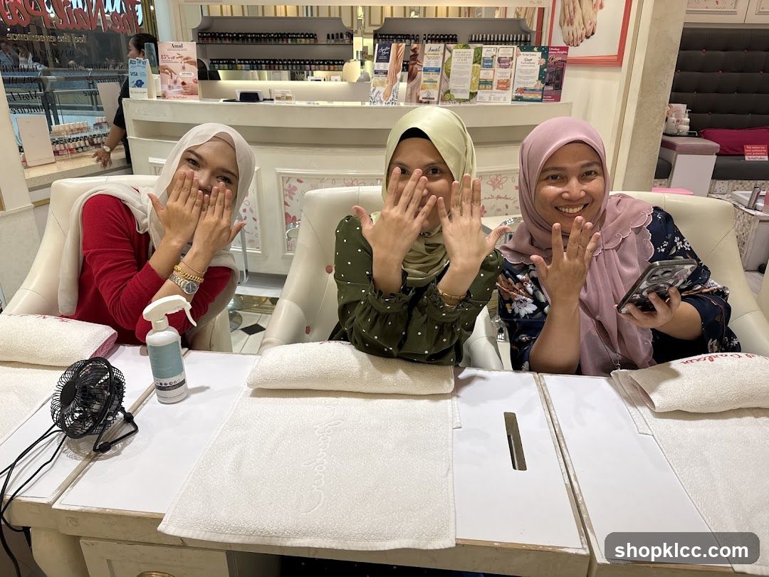 Women at Nail Salon