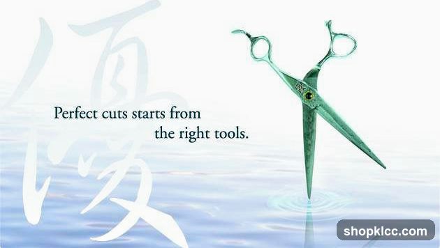 Scissors and quote