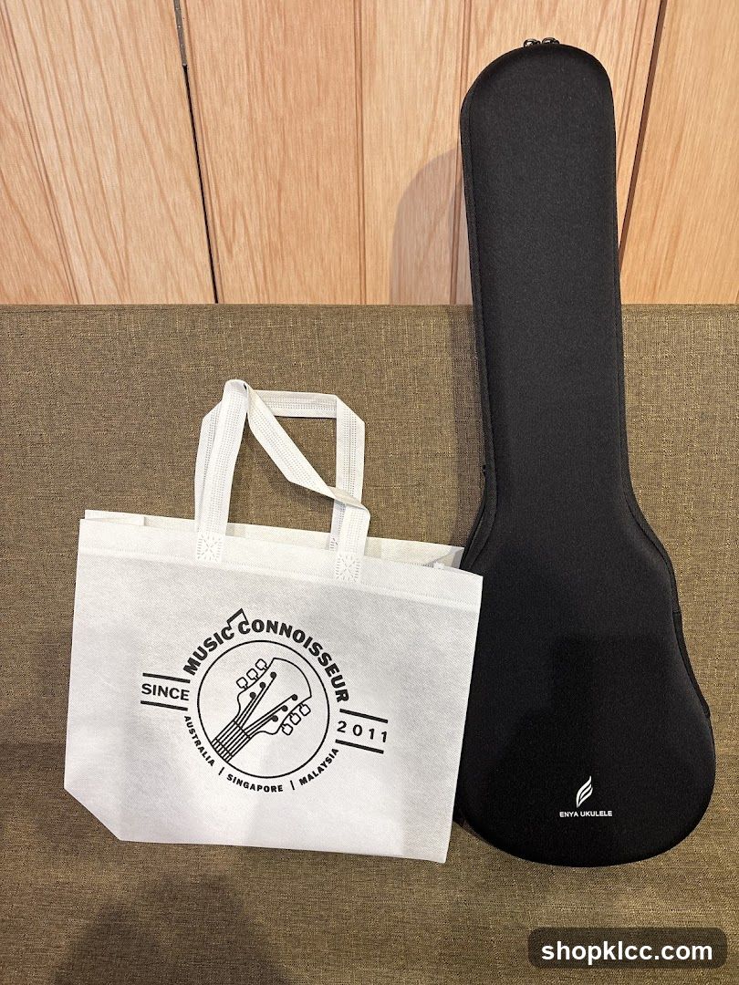 Music Connoisseur Tote Bag and Ukulele Case