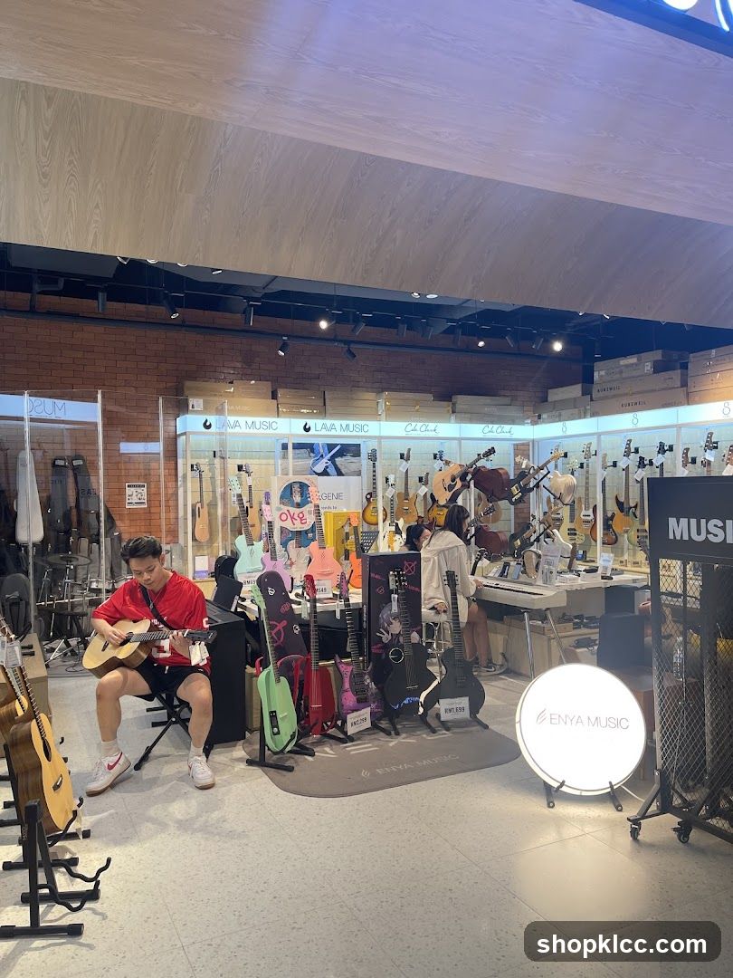 Music Store Interior